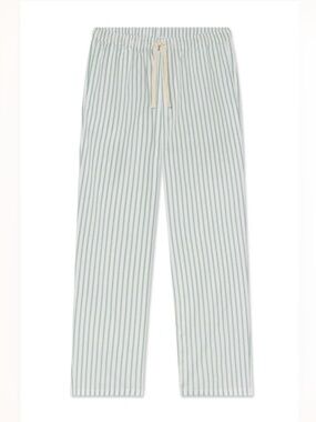 Meri Meri X Lake Green Ticking Stripe Men’s Pajama Pants